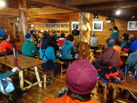 冬山安全登山講習会