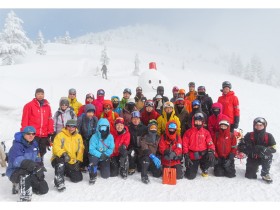 冬山安全登山講習会