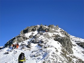 冬山安全登山講習会