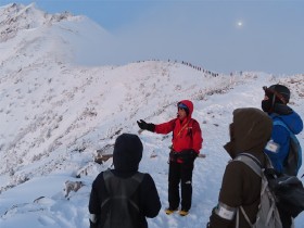 冬山安全登山講習会