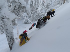 冬山安全登山講習会